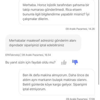 Kargo Teslimat Sorunu Ve İade Süreci