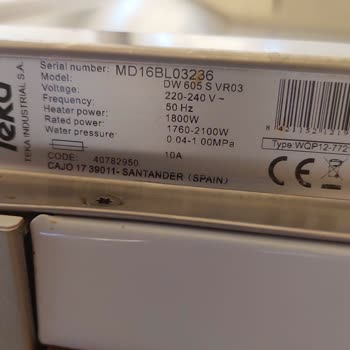 Teka Bulaşık Makinesi Paslanma Sorunu