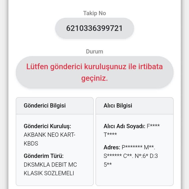 Kuryenet'in Kart Teslimatındaki Sorunları