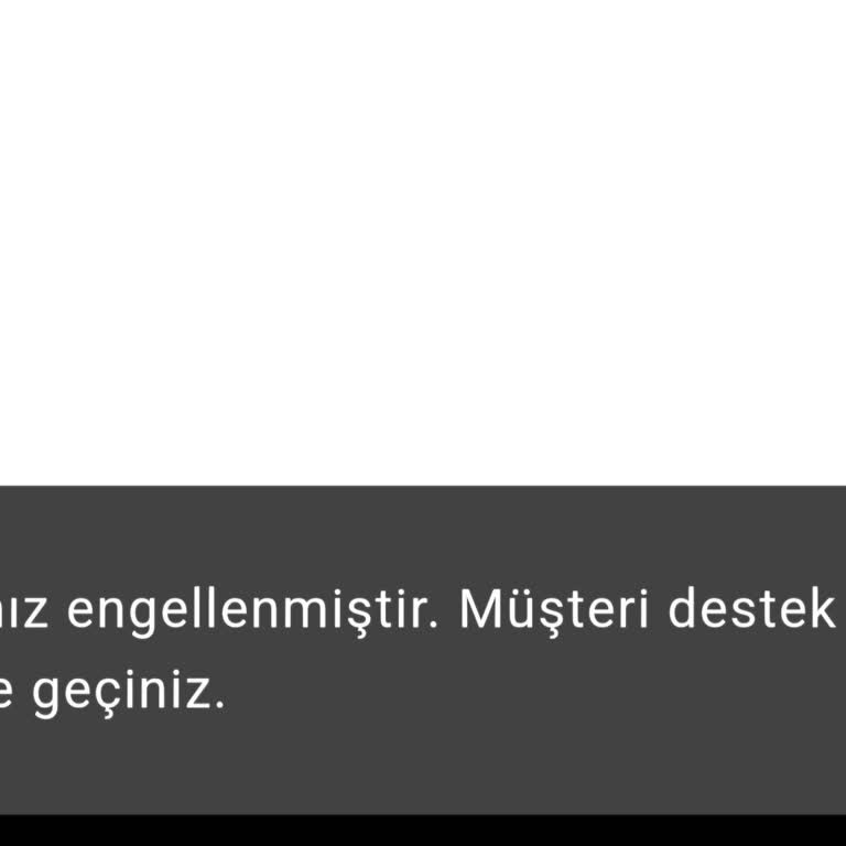 Haksız Hesap Engellemesi Ve Düzeltme Talebi