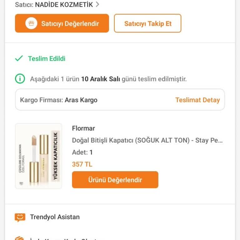 Teslim Edilmeyen Kargo Ve Yanıltıcı Bildirim
