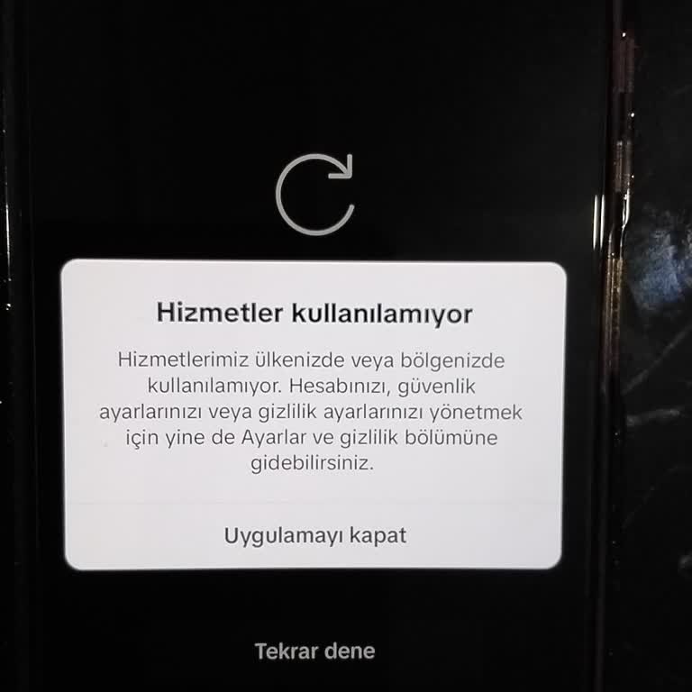 Hesap Giriş Sorunu Ve Erişim Kısıtlaması