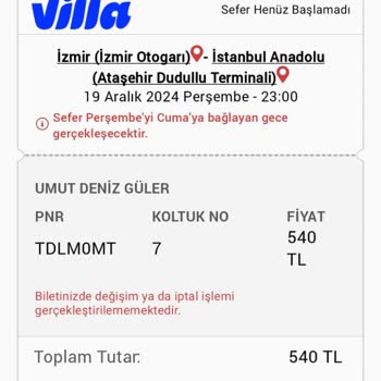 Keyfi Güzergah Değişikliği İle Mağduriyet