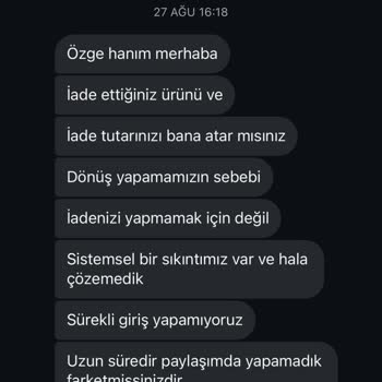 Rey Moda'nın Geciken İade Süreci