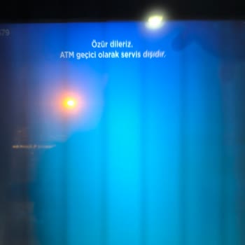 ATM'de Para Yatırma Sorunu Ve Müşteri Hizmetleri İlgisizliği