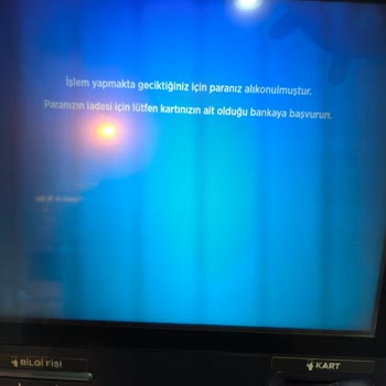 ATM'de Para Yatırma Sorunu Ve Müşteri Hizmetleri İlgisizliği