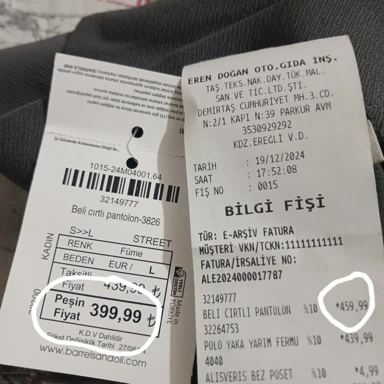 Fiyat Etiketi Yanıltması Ve İlgili Personel