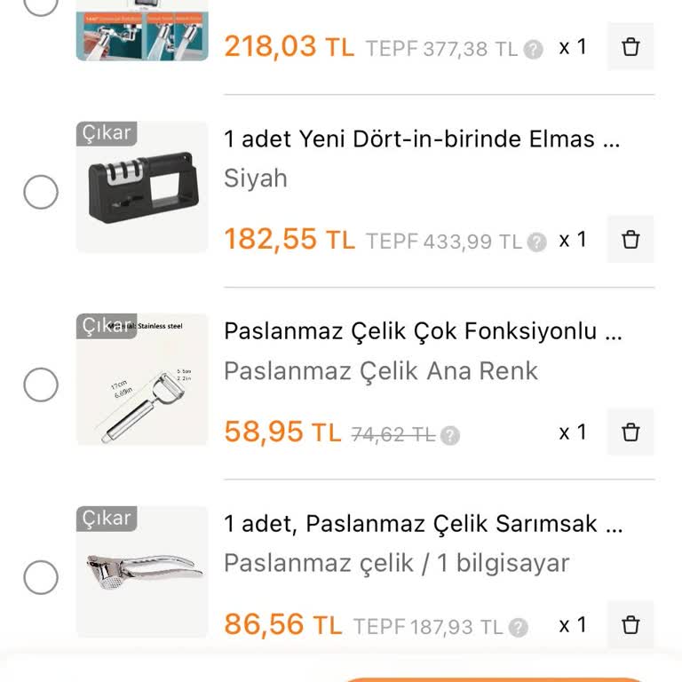 Gönderilmeyen Ürünler Ve İade Talebi