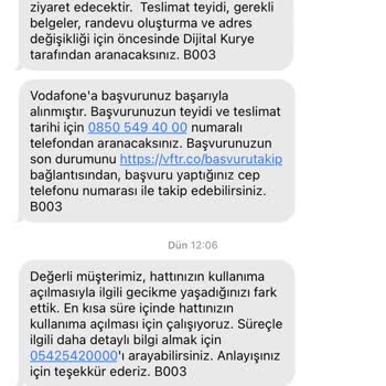 Vodafone Geçiş Sürecinde Yaşanan Sorunlar Ve İletişim Eksiklikleri