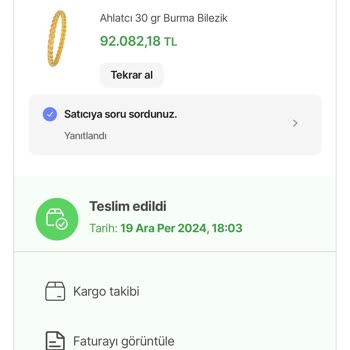 Altın İadesinde Sorun Yaşıyorum