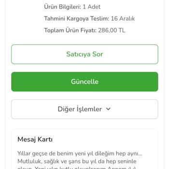 Çiçek Sepeti'nde Yılbaşı Hediyesi Mağduriyeti