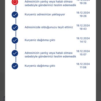 Aras Kargo'nun Yanıltıcı Teslimat Süreci
