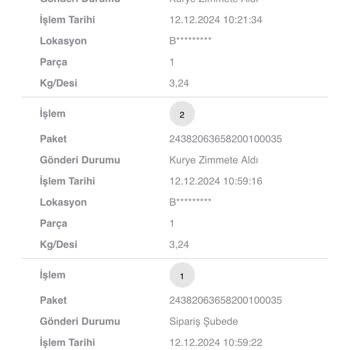 Kargo Teslimatında Yaşanan Sorun Ve Gecikme