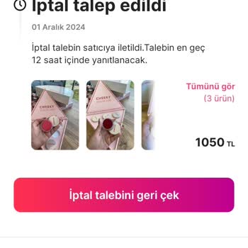 Kargolanmayan Ürün Ve İade Sorunu