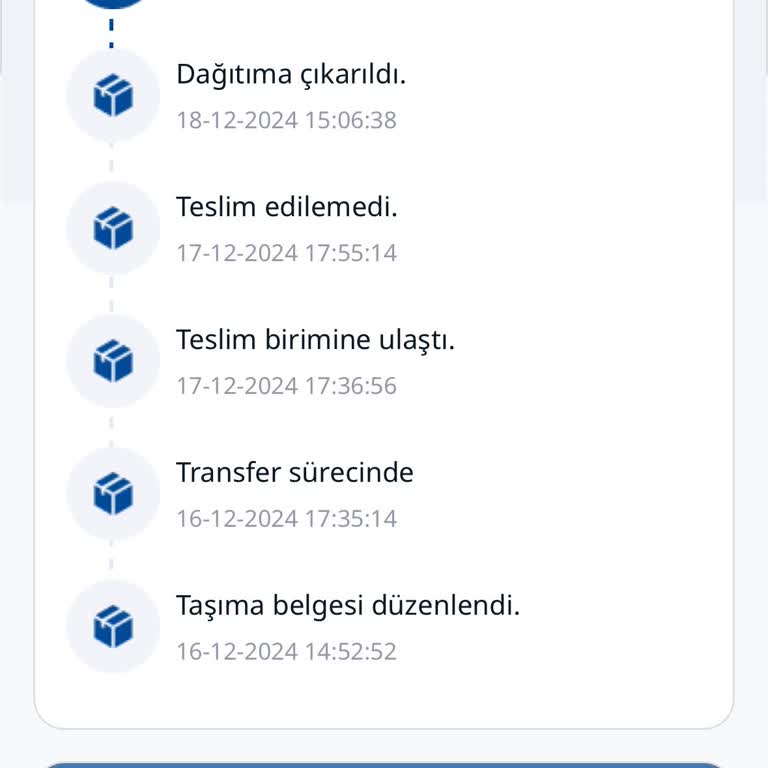 Yurtiçi Kargo Dağıtıma Çıkan Ürünler Teslim Edilmiyor