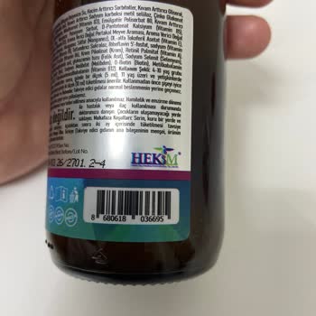 Eczaneden Alınan Argivit Focus Şurubunun Köpürme Problemi