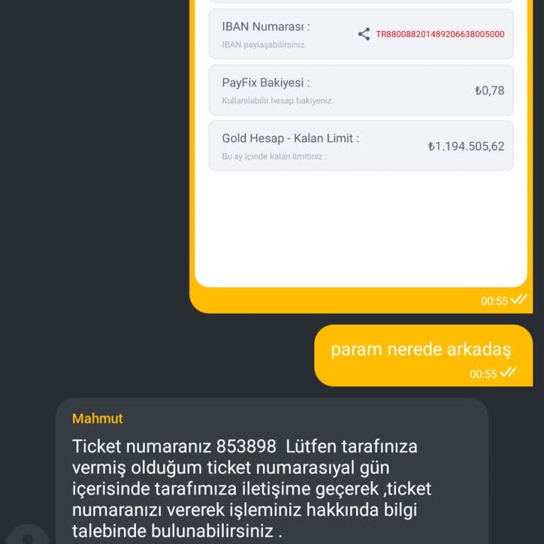 Payfix'te Geciken Para Çekimi Ve İletişim Sorunları