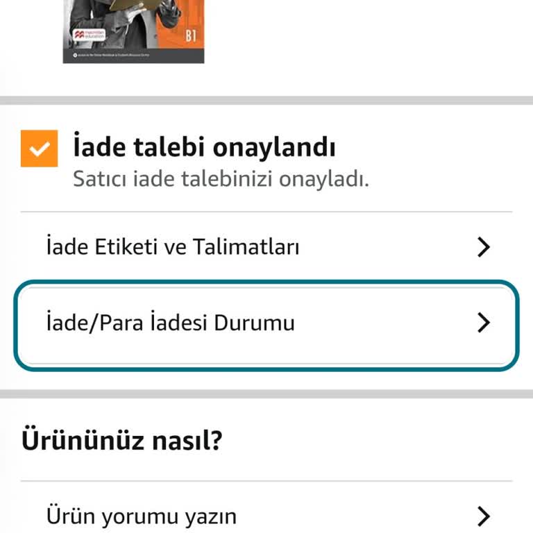 Kullanılmış Ürün Ve Geciken Para İadesi Sorunu