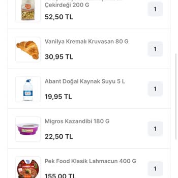 Migros Hemen Siparişimde Solucan Şoku