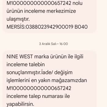 Nine West Çanta Deformasyonu Ve İade Sorunu