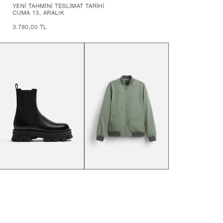 Zara Online Mağaza Teslimat Sorunu