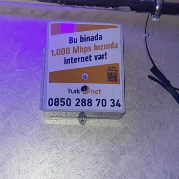 Apartmanımıza İzinsiz Takılan Fiber Kutu