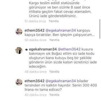 Dolap Uygulamasında Alıcıyla Yaşanan Sorun Ve Yetersiz Destek