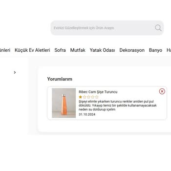 Turuncu Su Şişeleri Renk Atıyor Ve İletişimsizlik