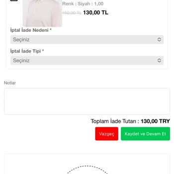 İade Sürecinde Yaşanan Sorunlar