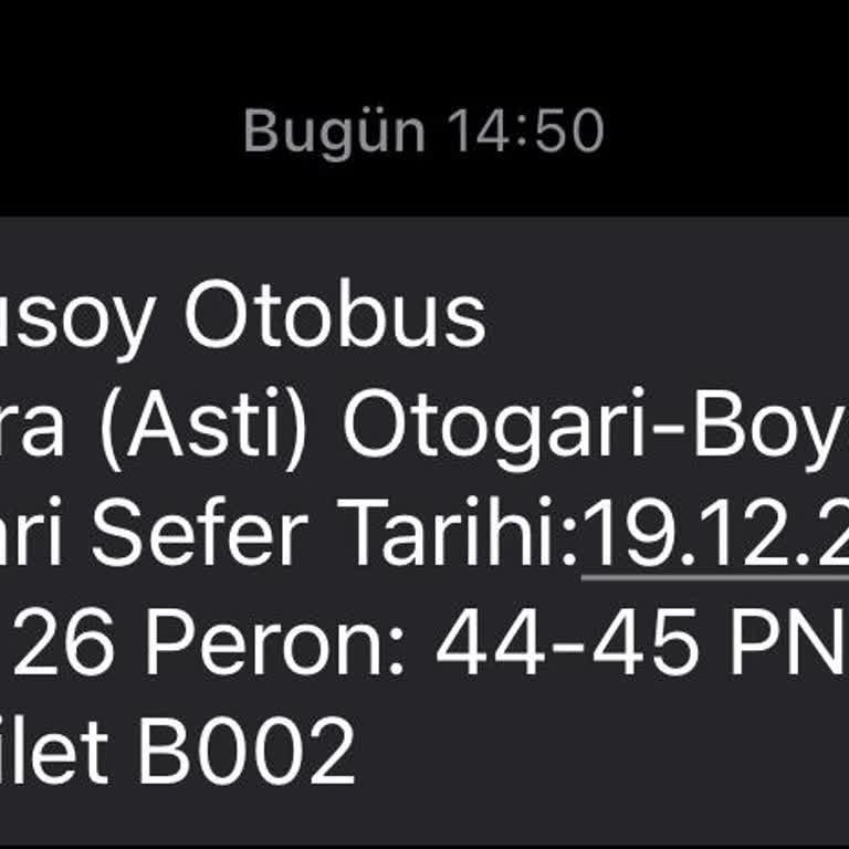 Obilet Müşteri Hizmetleri İle Hayal Kırıklığı