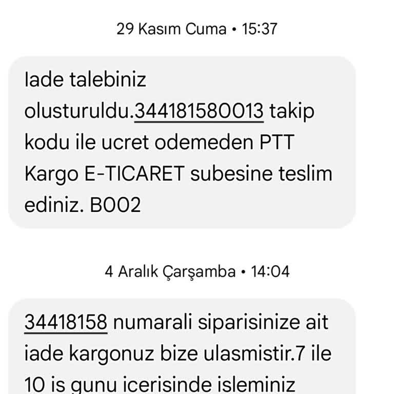 İade Sürecinde Yaşanan Aksaklıklar
