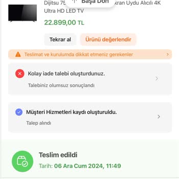 Kırık Televizyon Ve İlgisiz Servis Sorunu