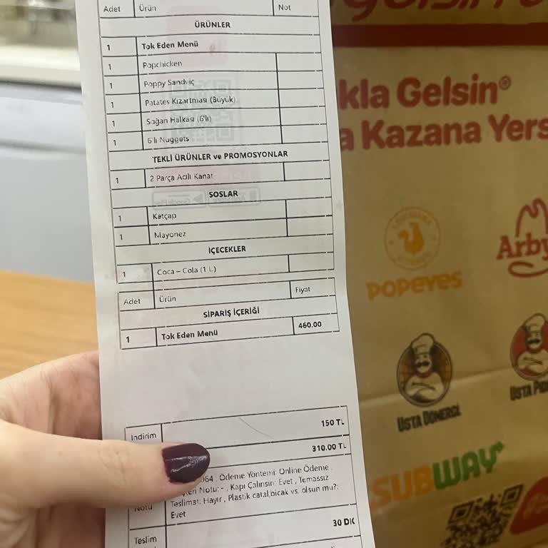 Eksik Ürünler Ve Telafi Edilmeyen Hizmet