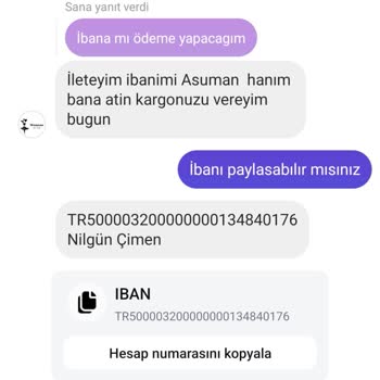 Kaban Siparişi Sonrası İletişim Kesildi