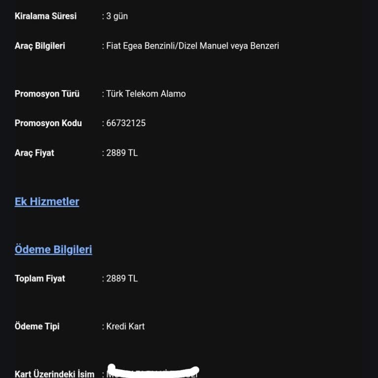 Araç Kiralama Mağduriyeti