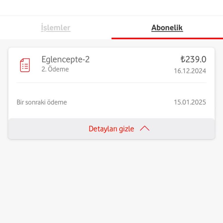 İzinsiz Başlatılan Abonelik Ve Ücret İadesi Talebi