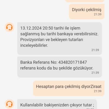 İade Edilmeyen Para Ve Teslim Edilmeyen Mont