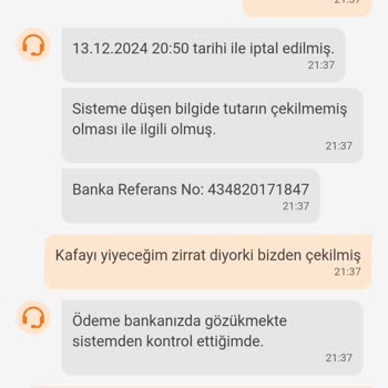 İade Edilmeyen Para Ve Teslim Edilmeyen Mont