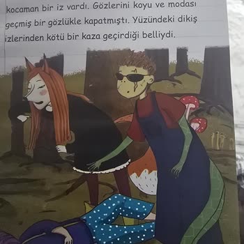 Üçgen Yayıncılık Çocuk Kitaplarında Korkutucu Çizimler