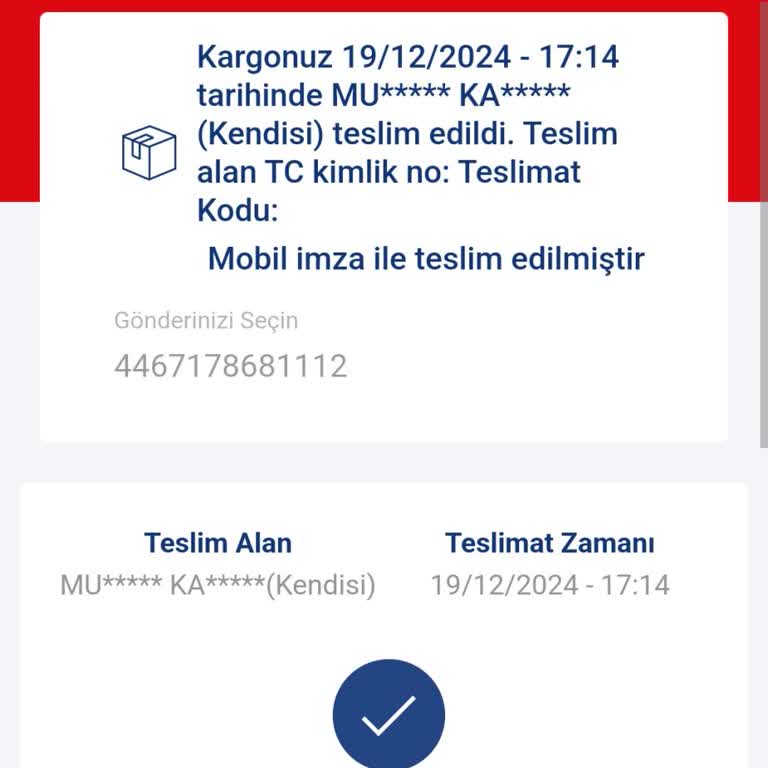 Yanlış Adrese Teslim Edilen Kargo Mağduriyeti