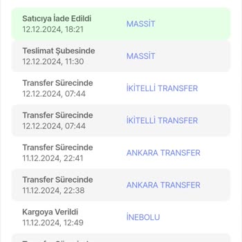 Kastamonu İnebolu'da Aras Kargo'nun İnatçı Dağıtım Sorunu
