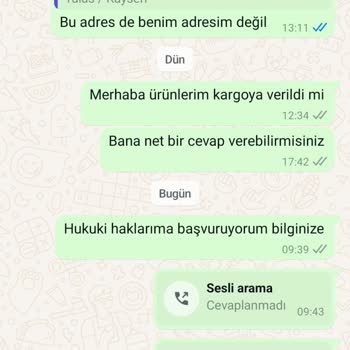 Siparişlerim Teslim Edilmedi Ve İletişim Kesildi!