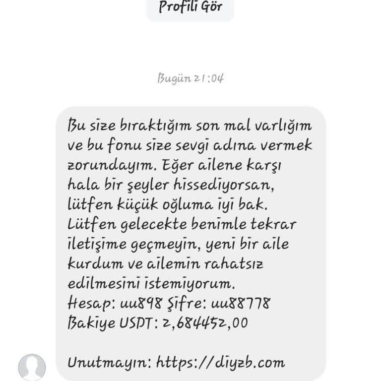 Instagram Bilinmeyen Hesaptan Gelen Mesaj!