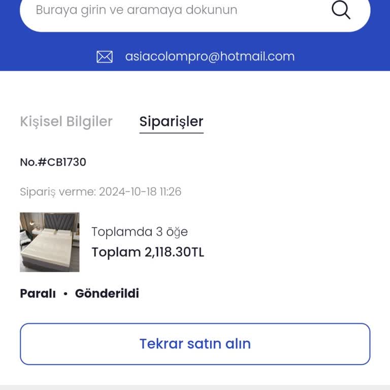 Sahte Web Sitesi Ve Amazon Üzerinden Kayıp Kargo