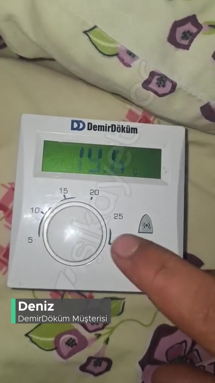 DemirDöküm Oda Termostatı Arızası! videonun kapak resmi