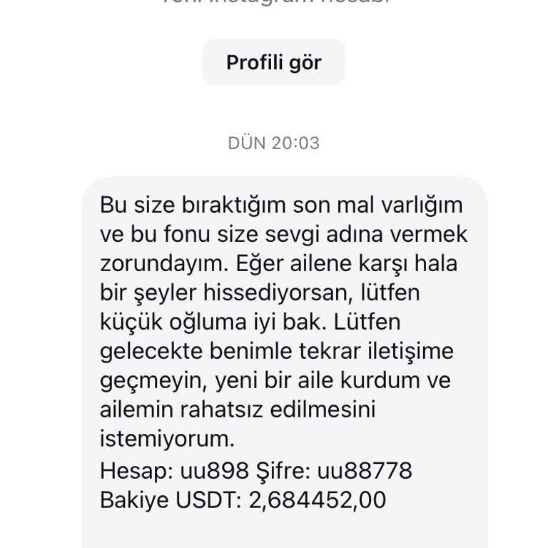 Instagram Fake Hesap Şikayeti