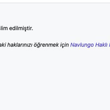 Navlungo İle Yaşanan Kargo Gönderim Sorunları!