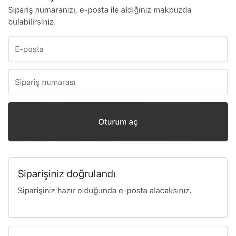 Geciken Sipariş Ve İletişim Sorunları
