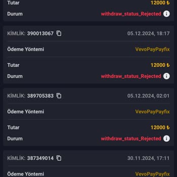 Takvimbet Sitesinin Ödeme Yapmama Problemi