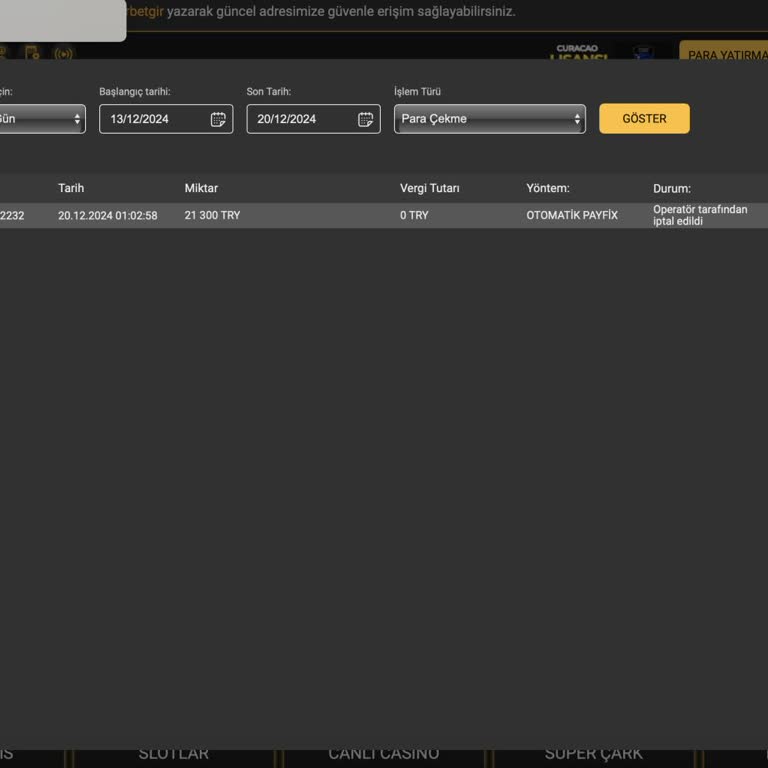 Superbet724 Kazançlarımı Haksız Yere Sildi!